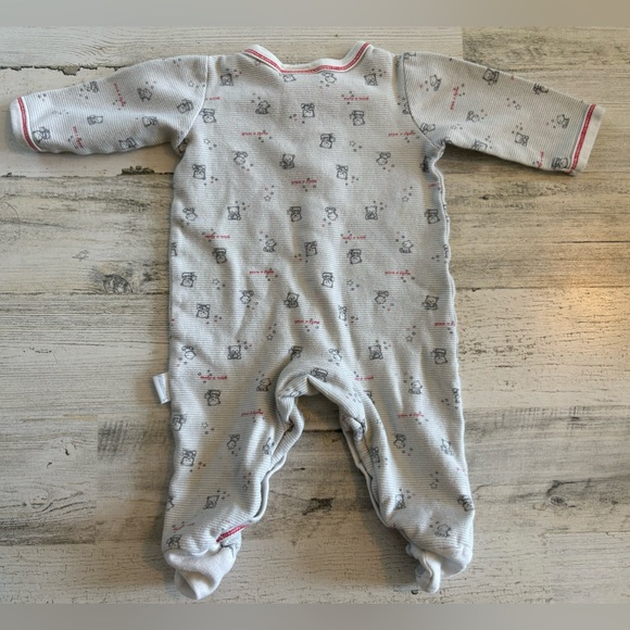 3/$9 - Vitamins Baby Boys Sleep and Play Outfit Size 3 months - Picture 2 of 3